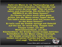 Geht ein Mann in 'ne Tierhandlung und verlangt einen...