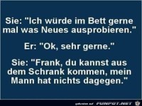 Ich w�rde im Bett