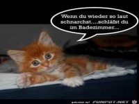 Wenn du schnarchst