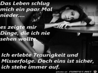 Ich stehe immer wieder auf