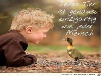 Jedes tier ist einzigartig