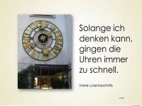 Solange ich denken kann