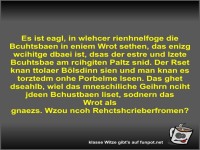 Es ist eagl, in wlehcer rienhnelfoge die