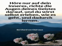 hre nur auf dein inneres