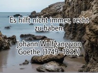 Es hilft nicht immer