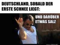 Wenn der Winter uns salzig �berrascht!