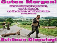 Fr�haufsteher stiehlt die Schau