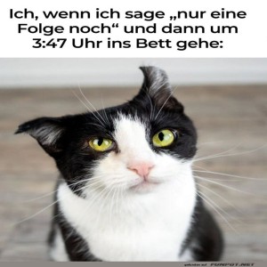 fun-Bild: Wenn Netflix zur n&auml;chtlichen Herausforderung wird