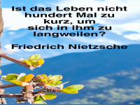 ist das leben nicht hundert mal