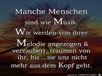 manche Menschen sind wie