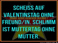 Wer braucht Valentinstag