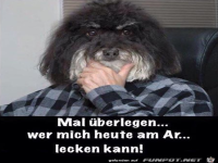 Da muss ich mal nachdenken