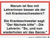 Unterschied zwischen Krankenschwester und Lehrerin