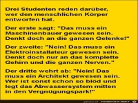 drei Studenten reden dar�ber.....