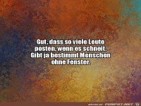 Zum Gl�ck posten so viele