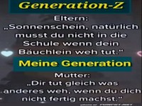 Generation-Z vs. Meine Generation
