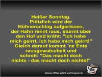 Hei�er Sonntag