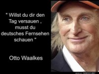 Humorvolles Zitat �ber deutsches Fernsehen