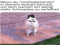 Ein Hauch von Eleganz im Aufsatz