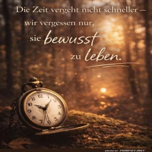herz-Bild: Wenn die Uhr im Wald stehen bleibt