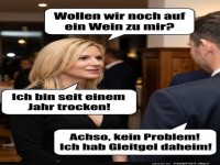 Wein oder Gleitgel? Die entscheidende Frage!