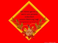 Wir h�ren gerne zu