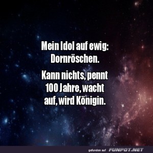Mein-Idol-ist-Dornr�schen.jpg von Sahneschnitte