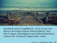 einfach mal wegfahren