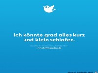 Ich knnte grad alles