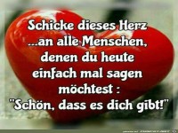 Schön, dass es dich gibt