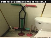 F�r die gr��ere Verstopfung