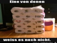 Eine von denen wei� noch nicht, was auf sie zukommen wird