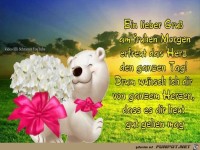 Ein lieber Gruss am fruehen Morgen