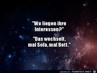 Wo liegen ihre Interessen