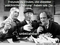 Freunde mit dem gleichen Hau