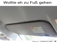 Ich gehe zu Fu�