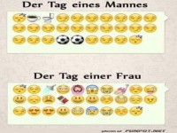 Tag eines Mannes und einer Frau