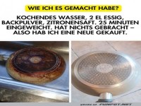 Pfannenreinigung: Der unerwartete Trick