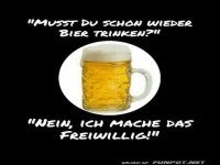 Witziger Bier-Spruch