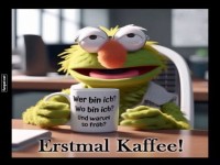 Morgenstimmung mit Kaffee