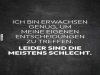 Erwachsen sein: Entscheidungstraining 101