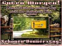 Prioritten am Donnerstag setzen!