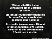 Das Tupperware-Mysterium