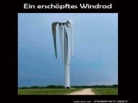 Windrad braucht Urlaub!