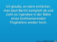 Ich glaube, es w�re einfacher...