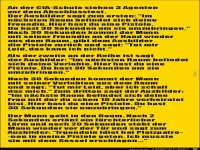 3 Agenten zum Abschlusstest.....
