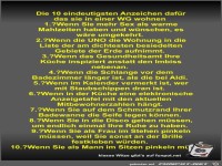 Die 10 eindeutigsten Anzeichen daf�r das sie in einer WG...