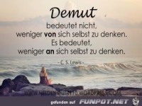 demut bedeutet nicht