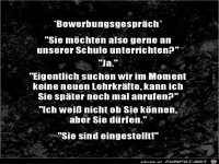 Bewerbungsgespr�ch........