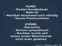 Hund vs. Hy�ne